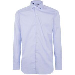 BARBA NAPOLI Men's Dress Shirt Men BLUE Shirts